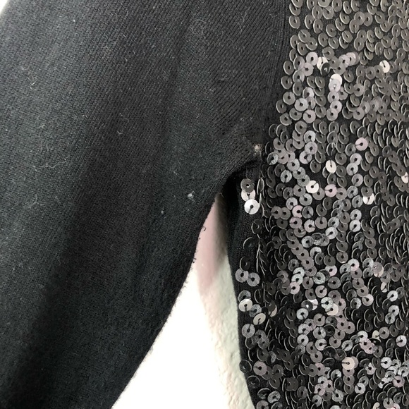 Express Sequin Front Sweater - Picture 4 of 8